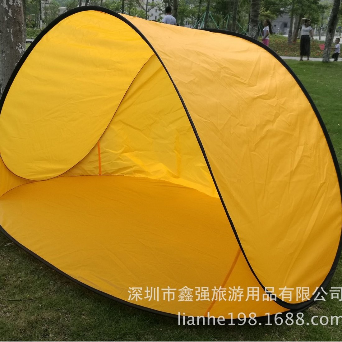 鑫强旅游用品 船型自动弹开帐篷产品照片